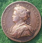 Queen Anne Treaty of Utrecht medal 1713