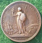 Queen Anne Treaty of Utrecht medal 1713