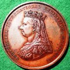 Melbourne Centennial Exhibition medal 1888