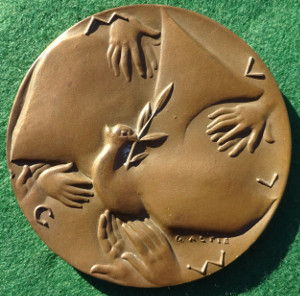 Switzerland, Peace medal circa 1950 by Galti