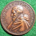 Massacre of the Huguenots 1572 medal