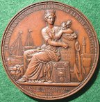 Victoria visit to Calais 1855 medal