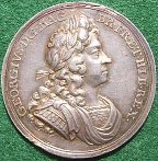 George I Coronation medal 1714 by Croker