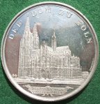 Koln Cathedral medal Drentwett 1880