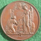 William IV, Reform Bill 1832, bronze medal by B Wyon