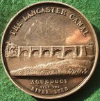 Lancashire, Lancaster Canal medal 1885