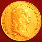 William III gold Guinea 1695