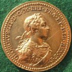 George III gold coronation medal by Natter