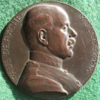 Belgium, Medicine, Colonel Dr Paul Derache, Great War army doctor, laudatory bronze medal