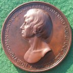 Admiral Nelson portrait medal 1805