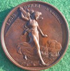 Admiral Nelson portrait medal 1805