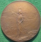 South African (Boer) War, Memorial medal 1900, bronze, by Emil Fuchs
