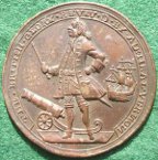 Admiral Vernon & the Capture of Porto Bello 1739, pinchbeck meda