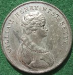 William Betty Actor medal