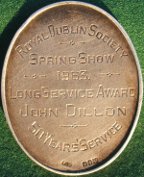 Ireland Royal Dublin Society silver medal by Mossop