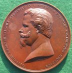 Italy Victor Emmanuel II medal 1855