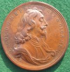 Charles I memorial medal by Roettier