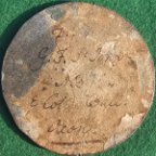 Napoleon Bonaparte, lead-filled clich medal by Andrieu, with Oxford University association