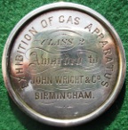 South Shields, South Shields Gas Company, Exhibition 1877, silver prize medal