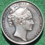 Adelaide coronation medal by Wyon 1831