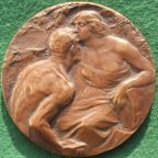 Italy, Milan International Exposition 1906, bronze medal by C Giannino