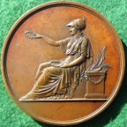 Louis XVIII (1815-1824), large bronze presentation medal circa 1820