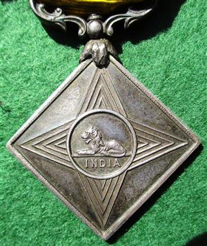 India, British, silver Army of India Temperance medal circa 1890, The Second Beatty Star