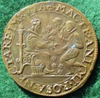 Elizabeth I, Assistance given to the United Provinces 1585 medal