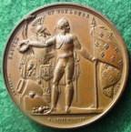 The Battle of Toulouse 1814, bronze medal