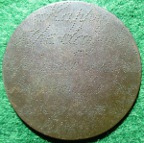 Convict Token, early 19th century, named Thomas Morris, 12 months, bronze 29mm