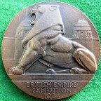 London, British Empire Exhibition 1924, bronze medal