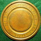 Architecture, Royal Institute of British Architects (RIBA), Rome Scholarship Medal circa 1930, bronze