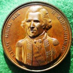 English Army arrives in Egypt 1801, bronze medal