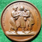 London, Art Union series, William Hogarth 1848, bronze medal