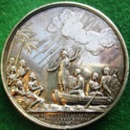 The Church Missionary Society, Golden Jubilee 1848, silvered white metal medal