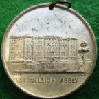 Stoneleigh & Ashow Friendly Society Instituted 1845, white metal medal