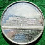 The Great Exhibition, Crystal Palace 1851, white metal medal by T Ottley