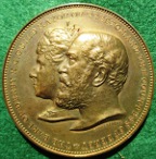 Preston, The Earl of Derby elected Guild Mayor 1902, bronze medal by Spink