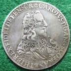 Charles I, Dominion of the Sea 1630, silver medal by Nicholas Briot