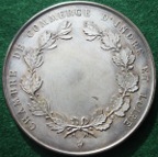 France, prize medal, silvered-bronze, circa 1910, by Charles Pillet