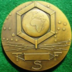 France, Tlgraphie sans Fil (Wireless), bronze medal 1927 by Paul-Marcel Dammann