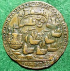 Admiral Vernon Portobello medal 1739