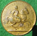 Prague Recaptured medal 1744