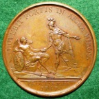 Netherlands, William IV Proclaimed Hereditary Stadtholder of the United Provinces 1747, bronze medal