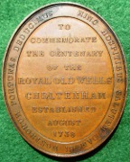 Cheltenham Royal Old Wells centenary medal 1838