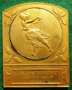France, World's Dancing Championships 1922 medal