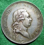 George III Recovery from Illness, medal 1789