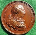 George III, Birmingham, Foundation of Christchurch 1805, bronze medal