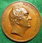 William IV & Queen Adelaide, Accession medal 1830