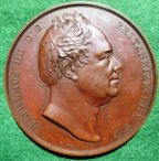 William IV Coronation 1831, large bronze medal